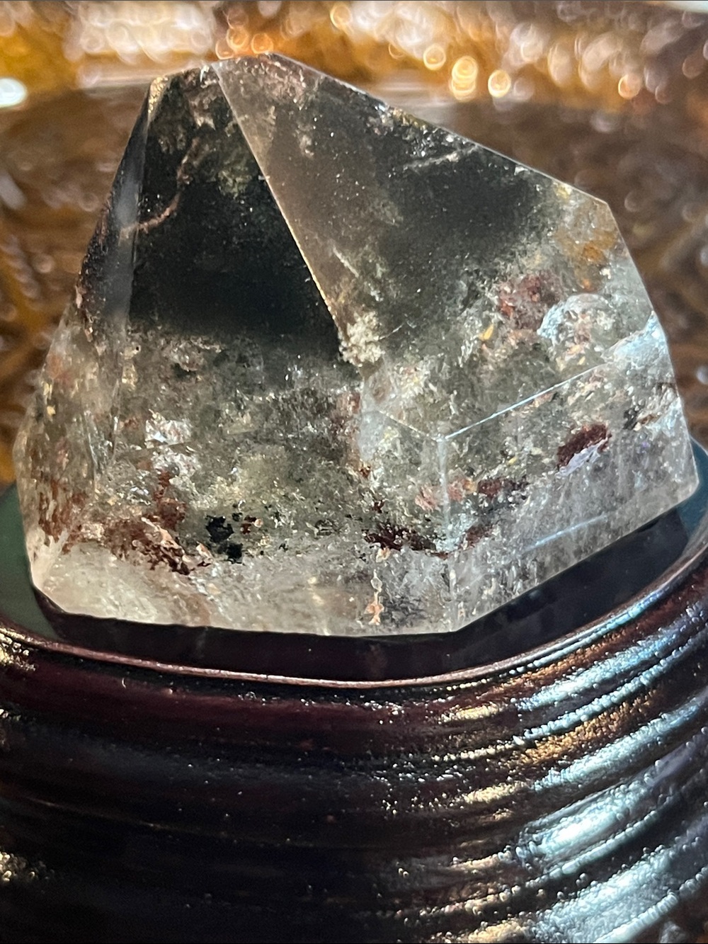 Garden quartz in stand - Picture 3 of 7